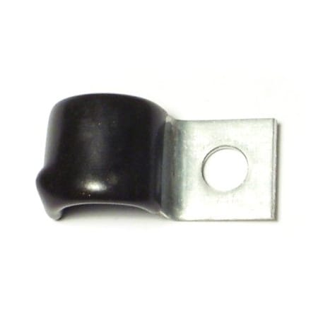 Midwest Fastener Cable Clip, Steel, 1/2 in Bundle Dia., 1.40 in L, 8 PK 72564